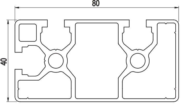 AC 40x80 - 2 Side Closed