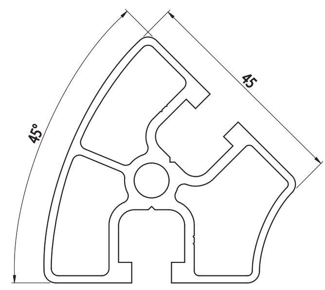 AC 45x45 - 45Â° Degree