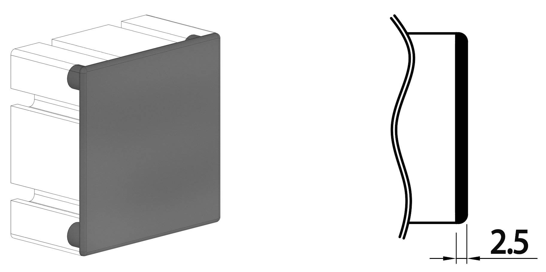 AC 90x90 Light No Central Hole