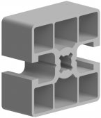 AC 45x45 - 2 Opposite slot closed